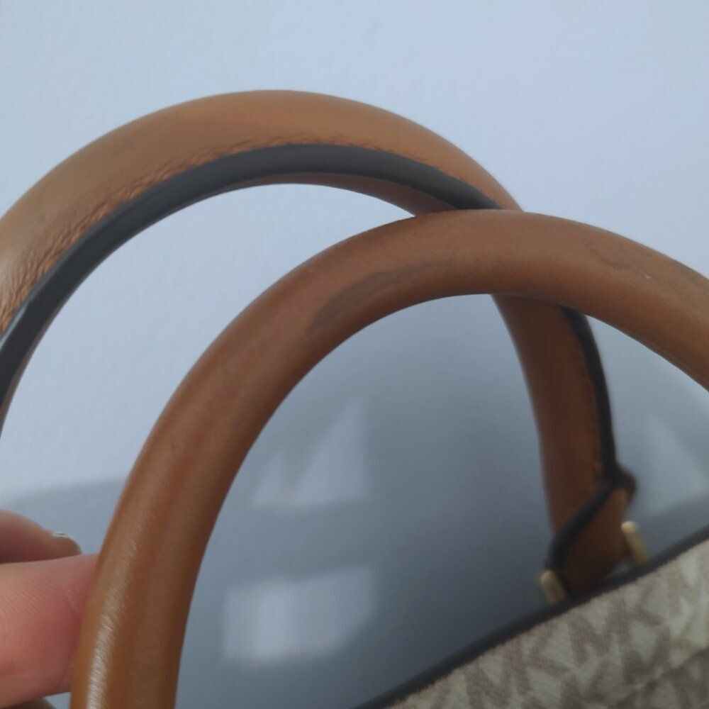 Michael Kors Nouveau Hamilton satchel EUC - Picture 8 of 10